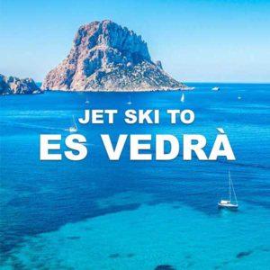 Excursión en moto de agua Es Vedra Ibiza