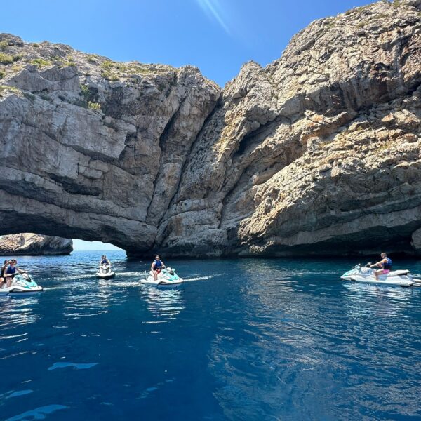 jet ski in ibiza - margaritas island tour