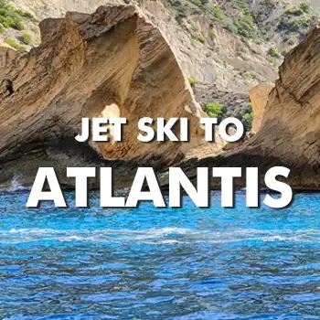 Jet Ski tour from San Antonio, Ibiza, to Atlantis